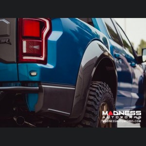 Ford Raptor Rear Fender Flares - Type Wide - Carbon Fiber - Pair 